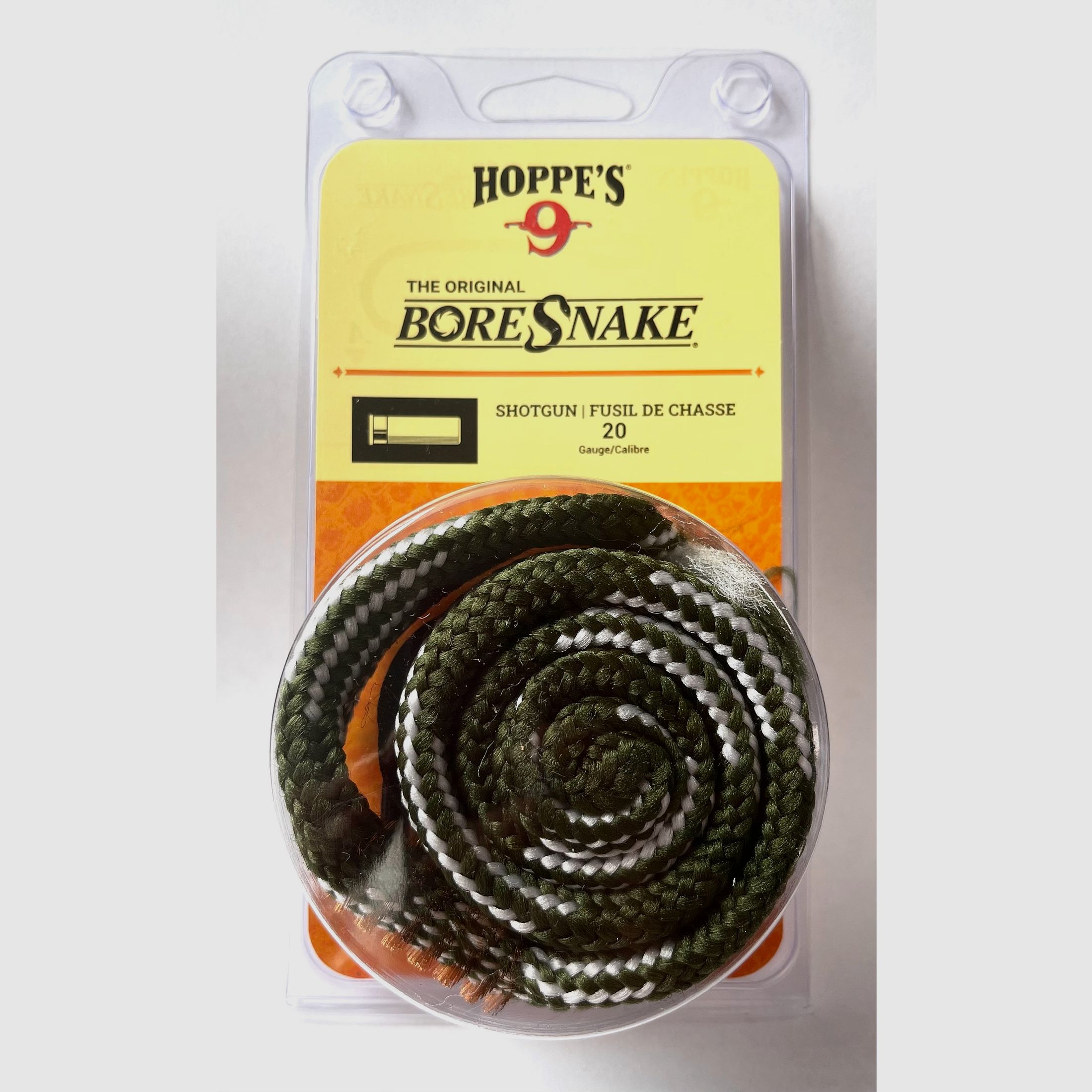Hoppe's BoreSnake cleaning cord gun cleaner caliber .20