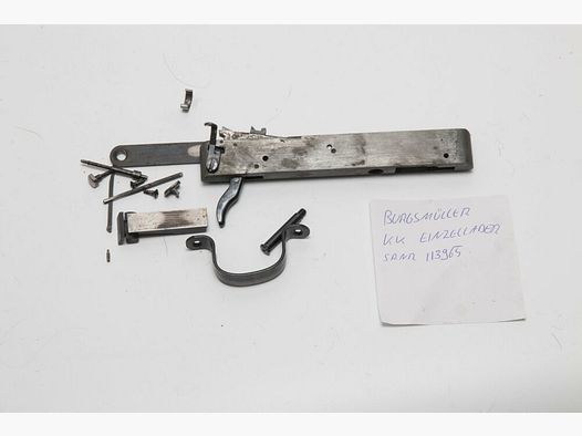 Burgsmüller Kleinkaliber Einzellader Ersatzteil Konvolut freie Teile