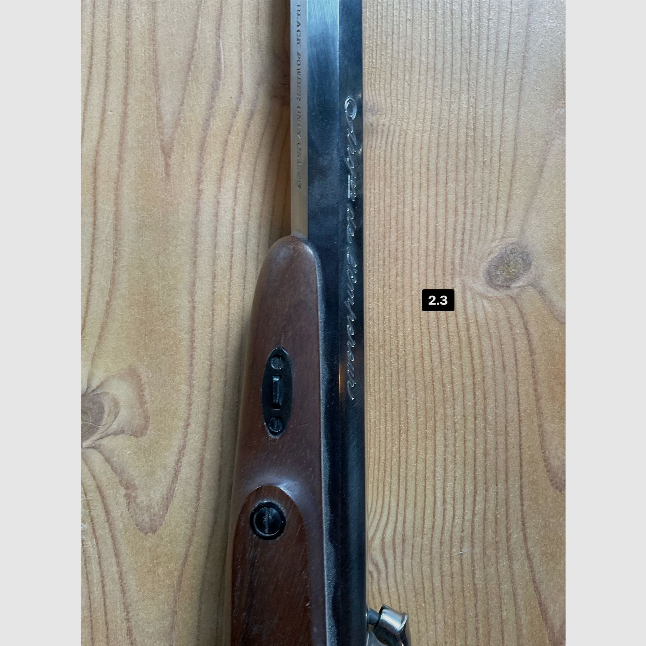Schwarzpulver Vorderladerpistole