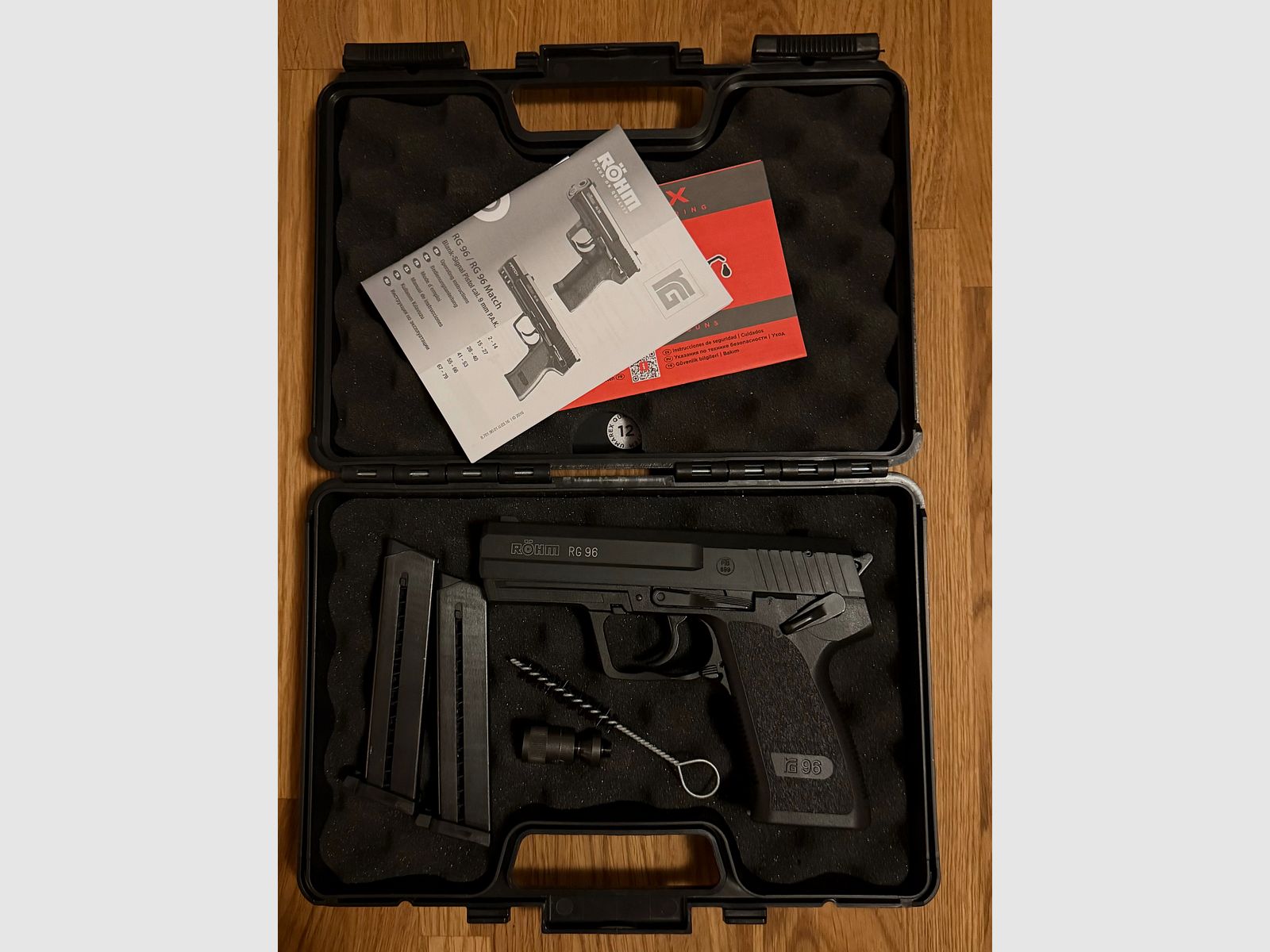 Röhm RG 96 pistola a salve – PTB – mai usata - 2° caricatore