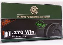 RWS .270 WIN HIT 8,4g/130gr Nabojówka do karabinu bez ołowiu