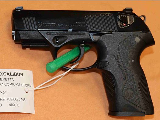 Beretta PX4 Storm Compact Pistol Caliber 9X21