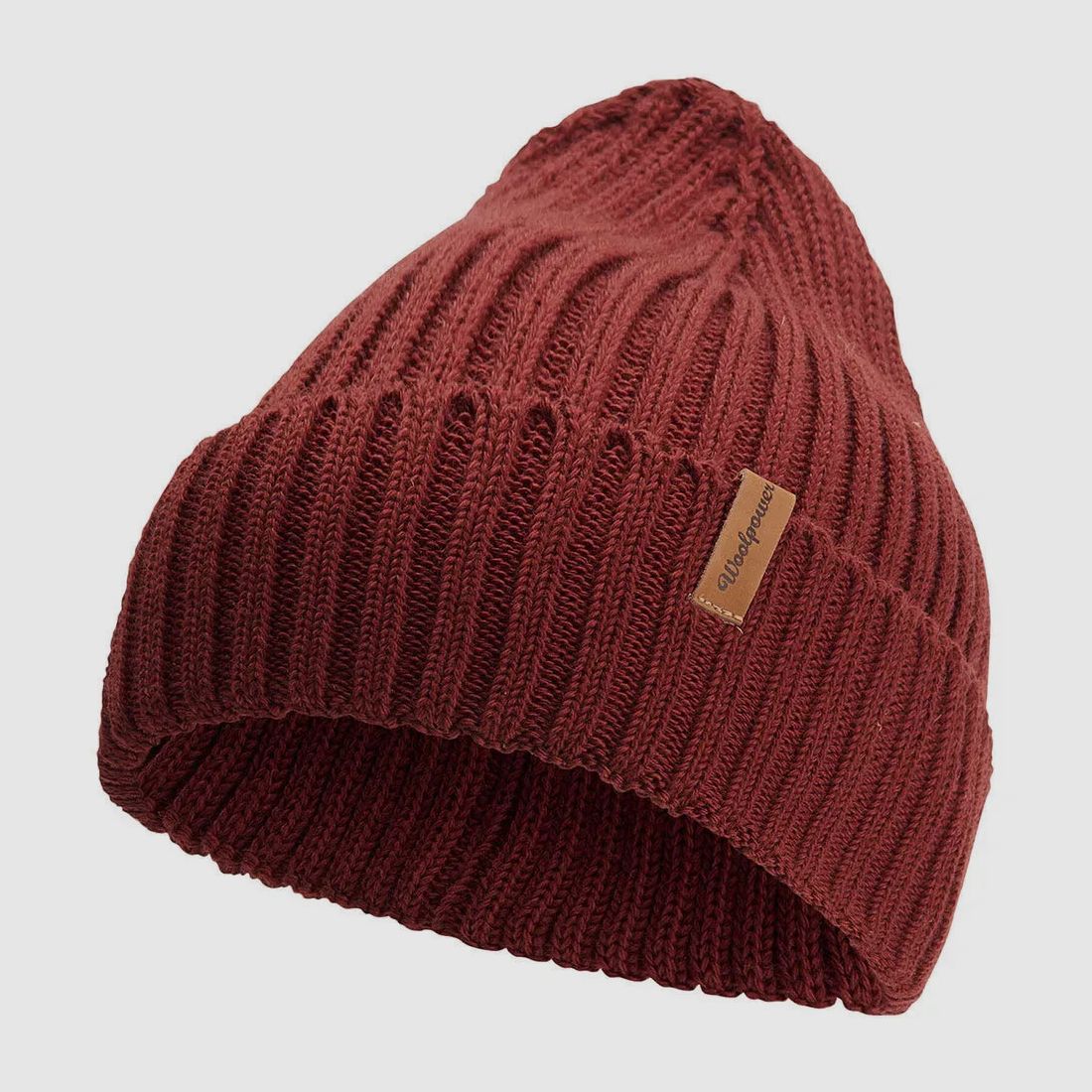 Woolpower Woolpower Beanie Rib rust red