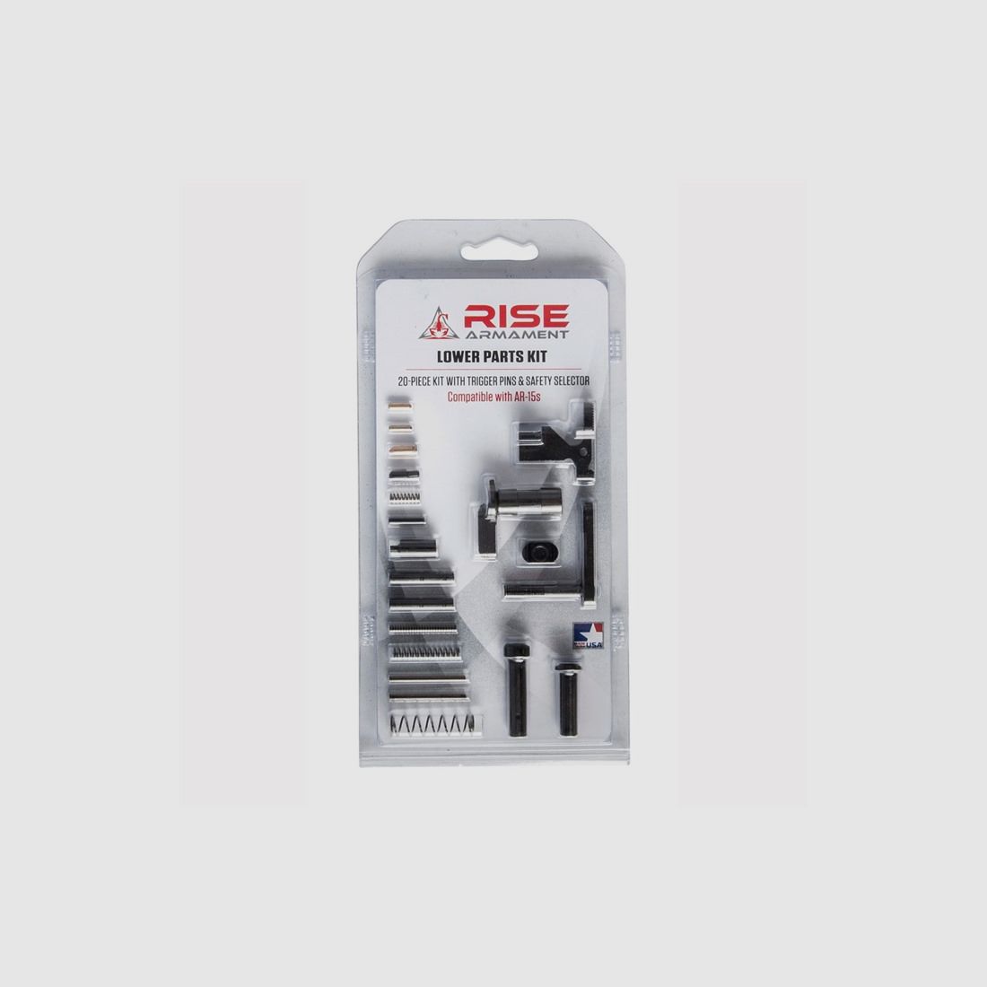 ZESTAW CZĘŚCI DO DOLNEGO RECEIVER'A RISE ARMAMENT AR-15, zdjęcie 1 z 3