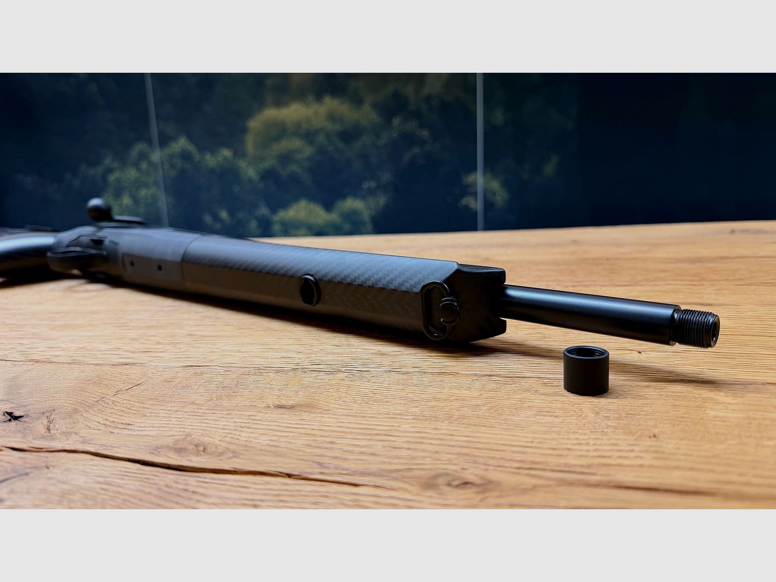 Blaser R8 mit FBT Carbonschaft Superergonomisch / .308 Win. / 47cm LL / M15x1 / TOP