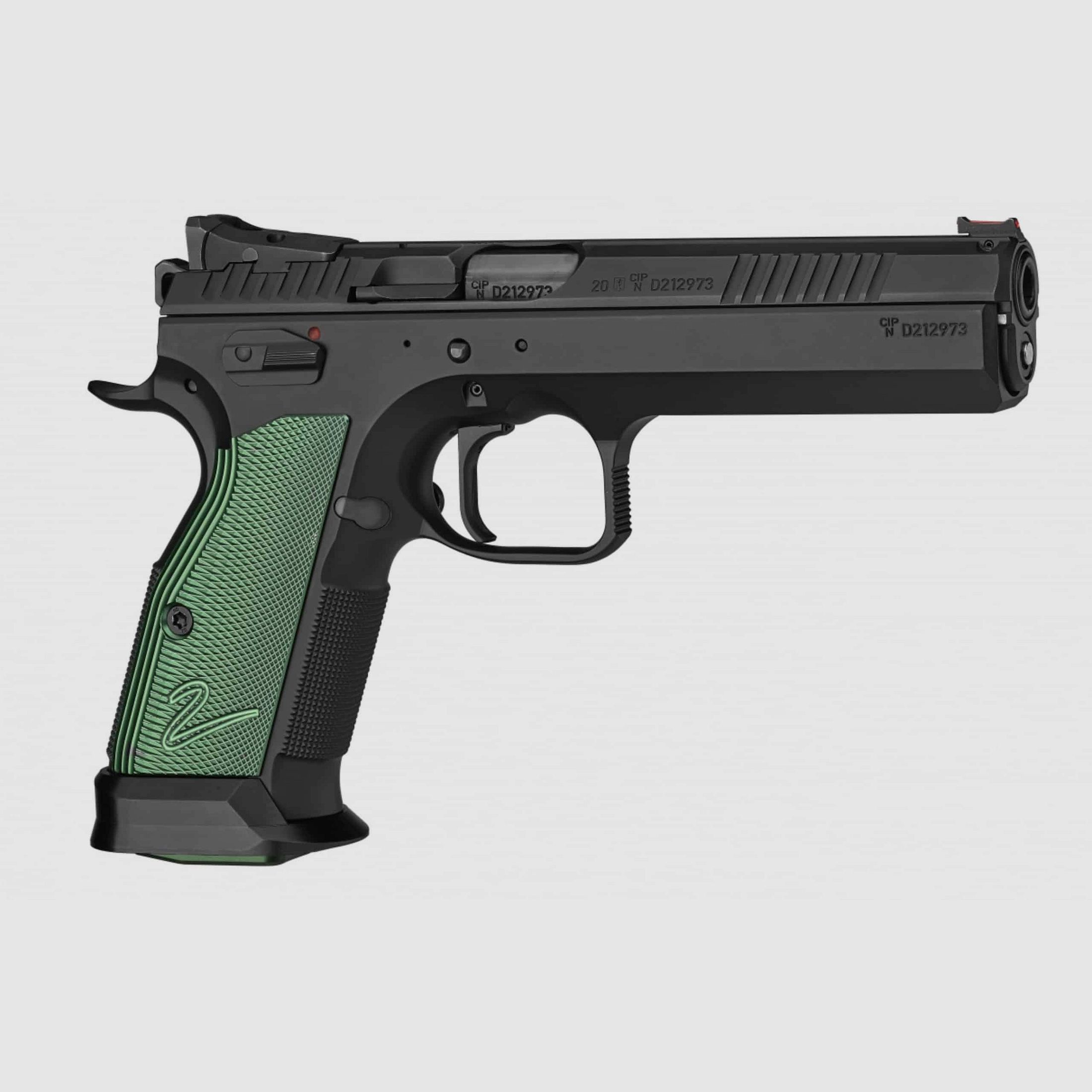 CZ TS2 Racing Green 9x19mm, Bild 2 von 3