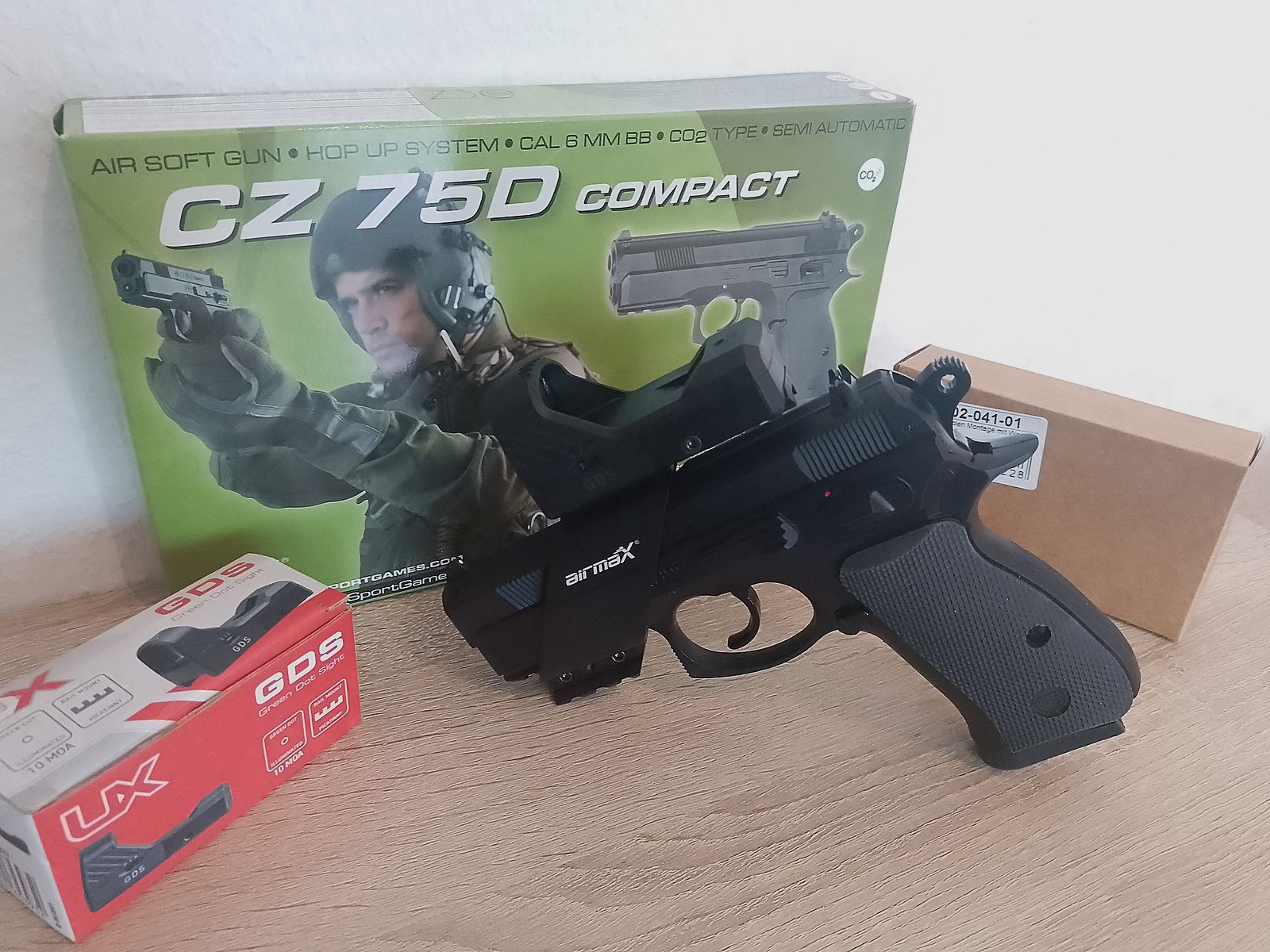 CZ 75 D Compact ASG CO2