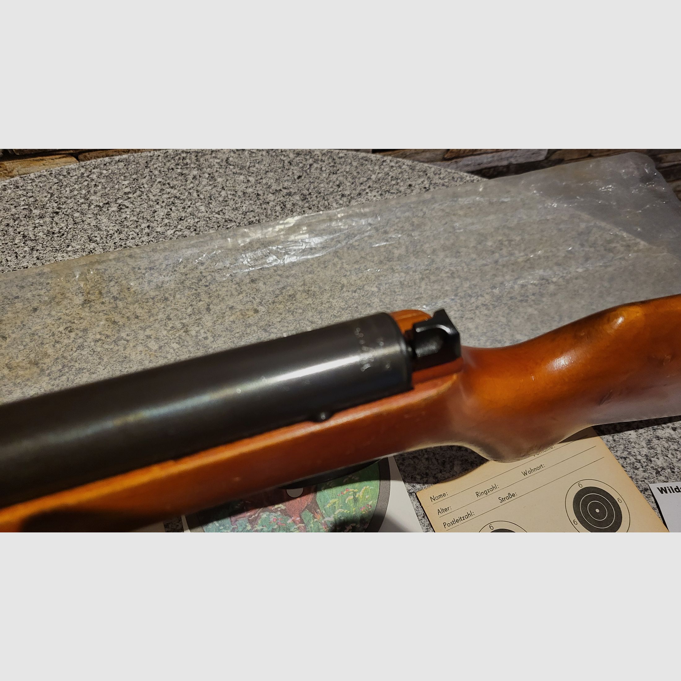 Luftgewehr Haenel Knicker Modell 300