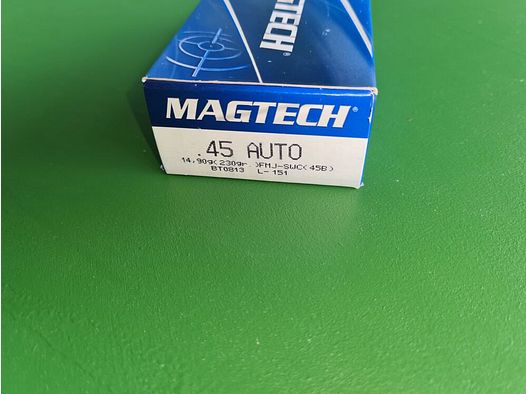Magtech .45 Auto SWC-FMJ 230grs.