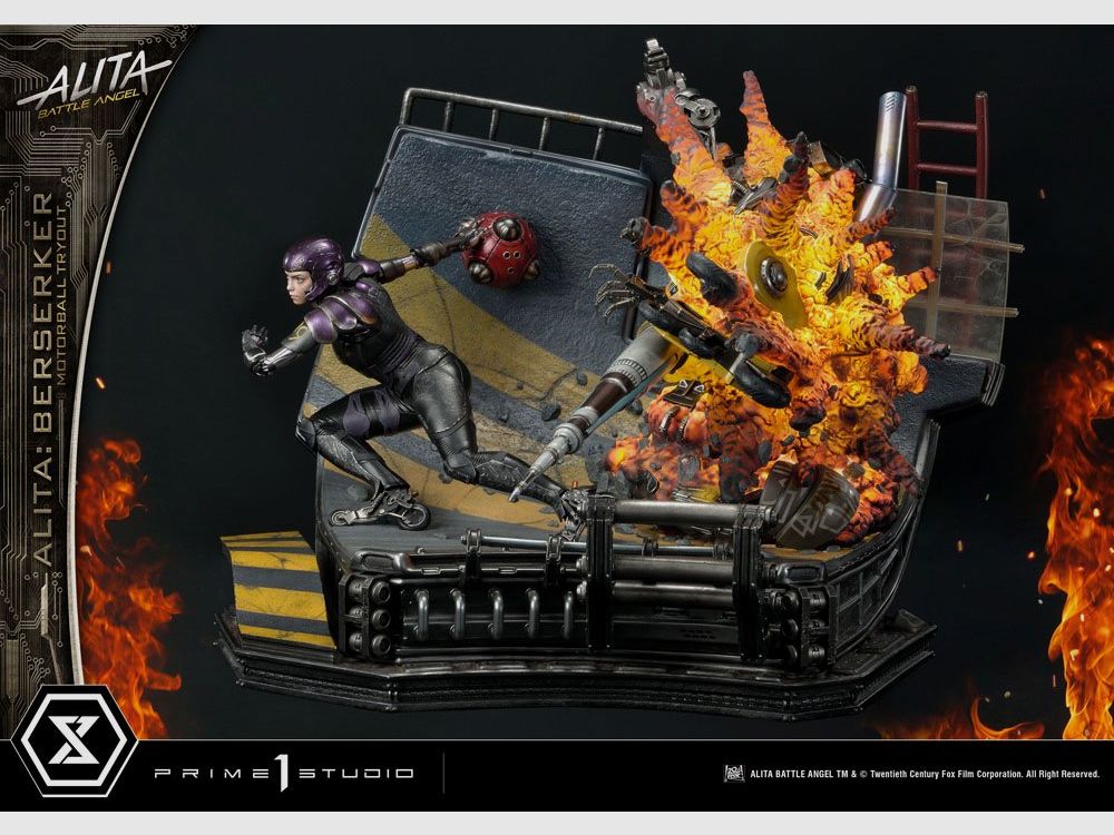 Alita: Battle Angel Statue 1/4 Alita Berserker Motorball Tryout Bonus Version 64 cm | 43075
