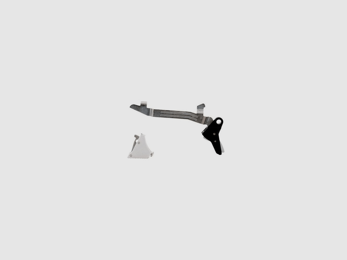 Timney Alpha Competition trigger, silver, 3 lbs, Glock Gen5