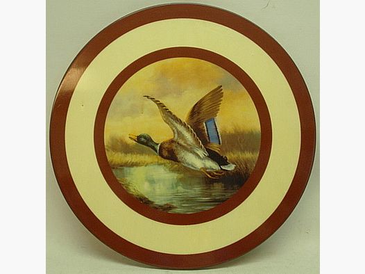 Honor plate motif duck - 35 mm, plywood