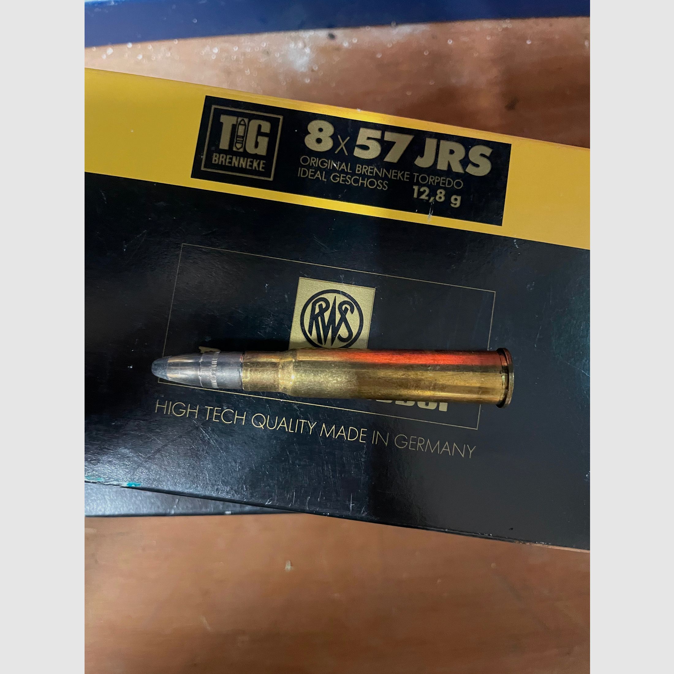 RWS Dynamit-Nobel 8x57 IRS Brenneke TIG 12.8gr/198gb