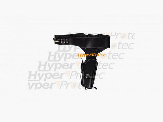 Holster Western Denix per Revolver - Pelle Nera