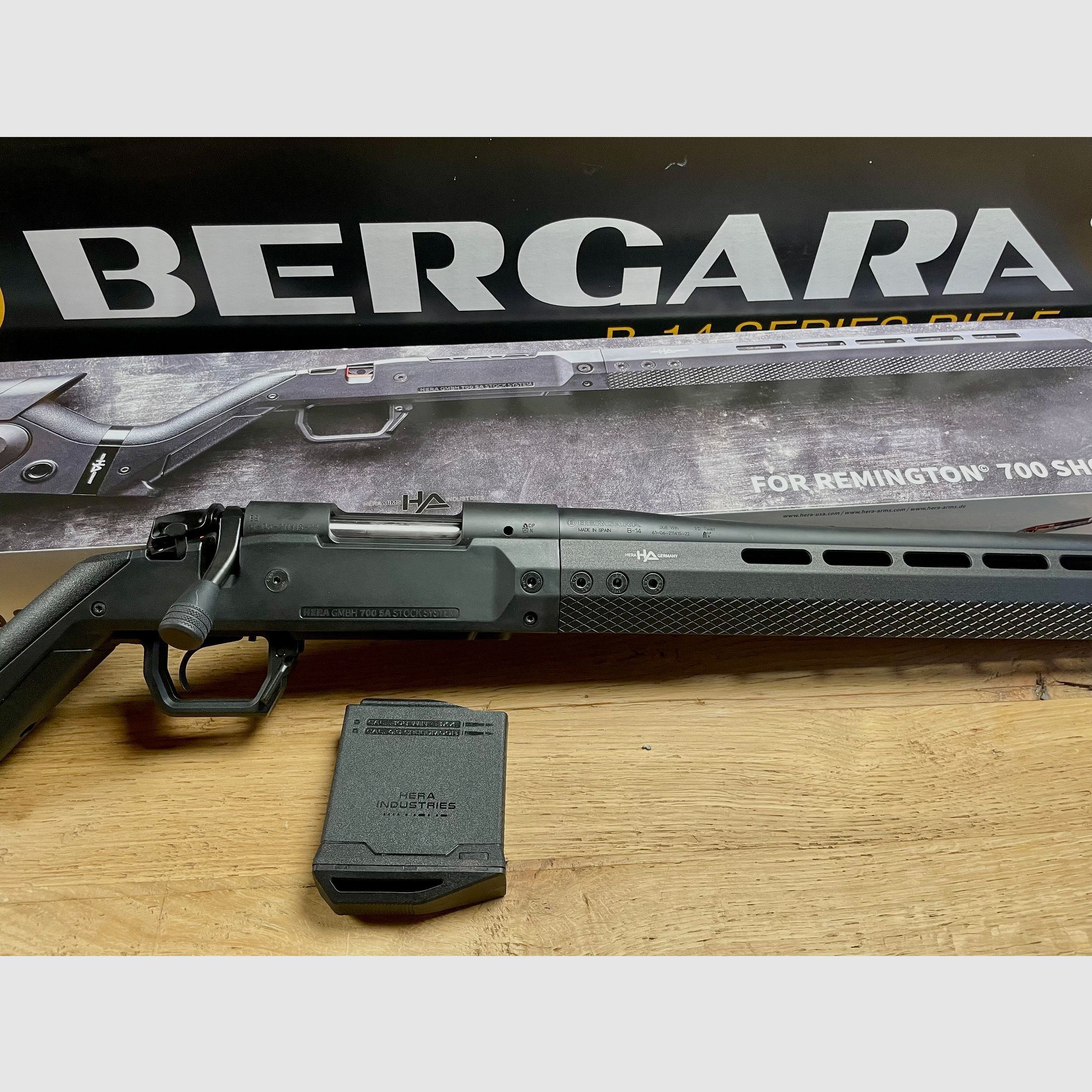 Bergara Neuwaffe: B 14 Sporter - 22" Lauf - .308Win  mit Hera H7 Schaftsystem 