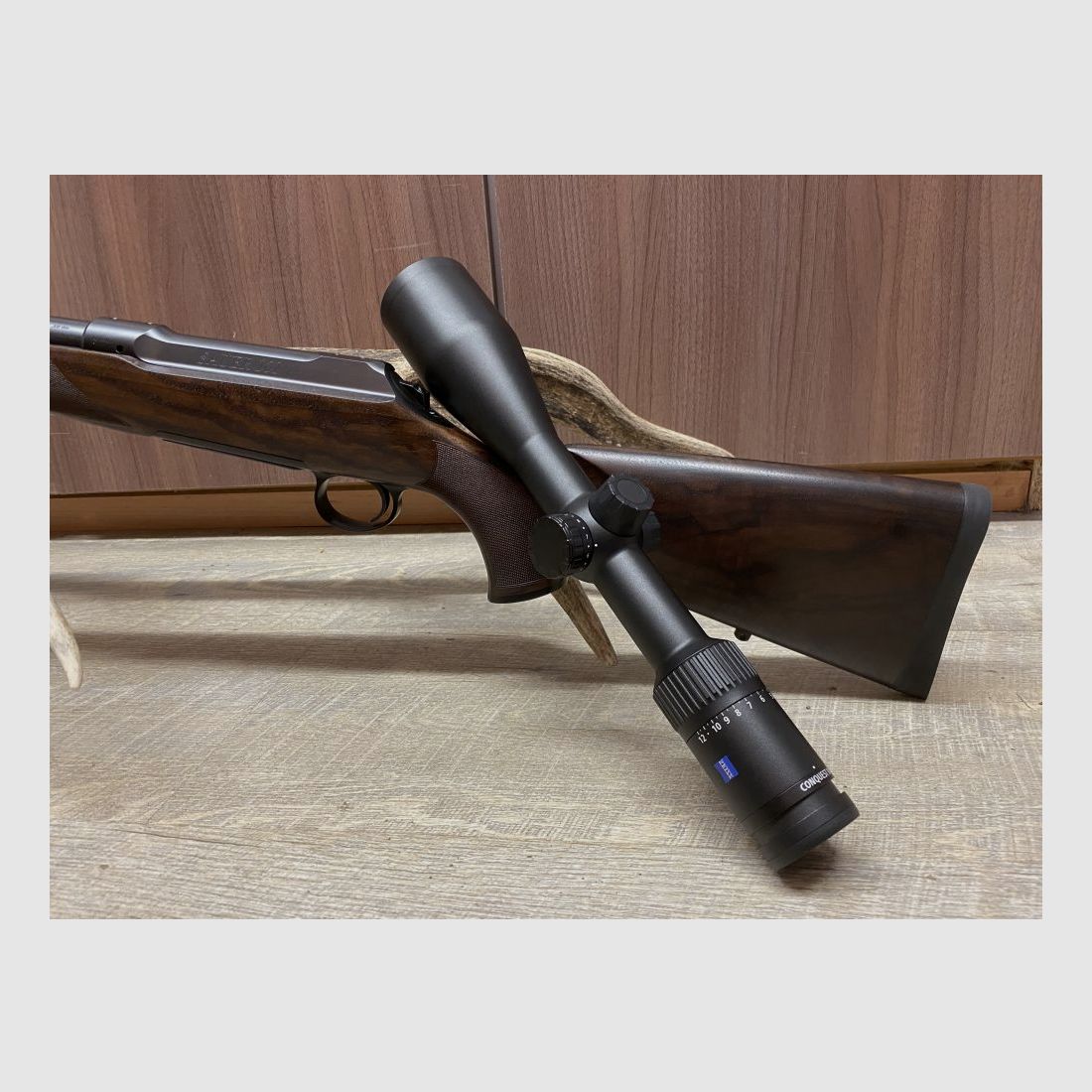 Sauer 101 Artemis, mit Zeiss Conquest V4 3-12x56, inkl. Gewinde
