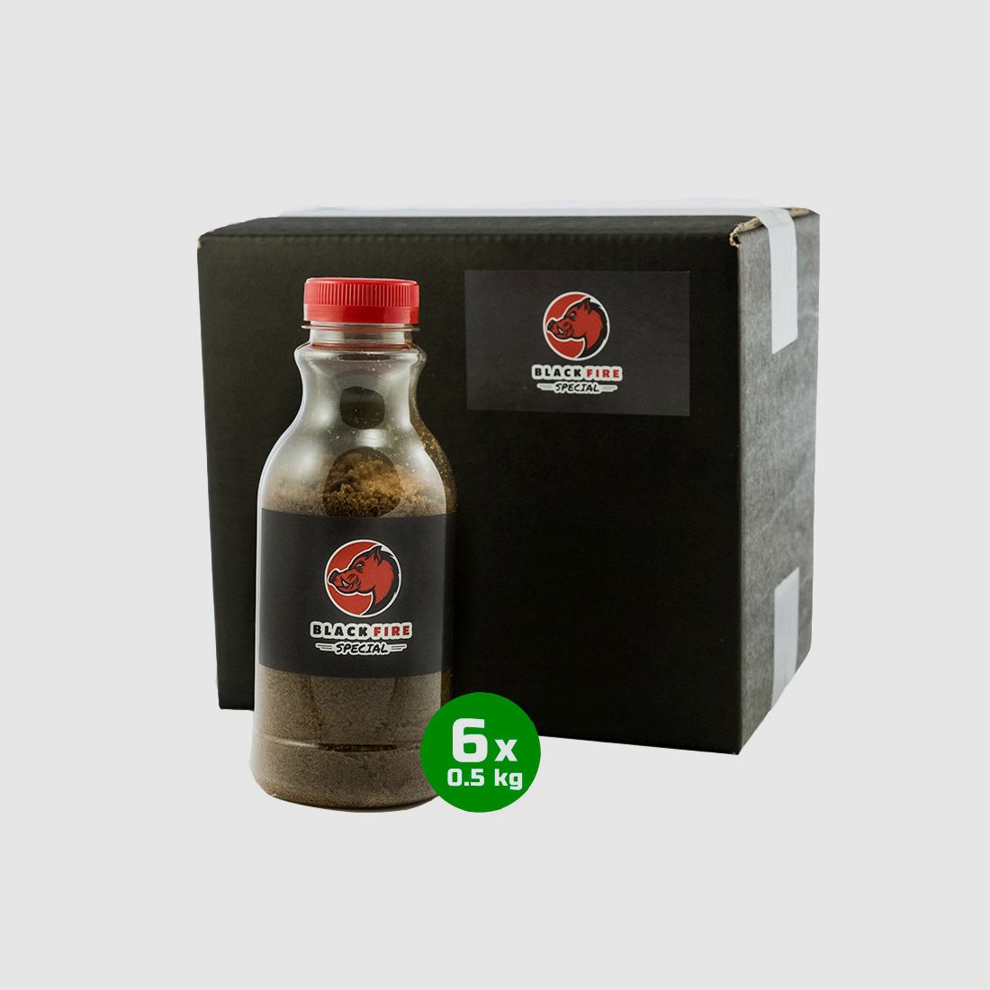 Zestaw 6 butelek aromatu Black Fire Special, zdjęcie 1 z 4