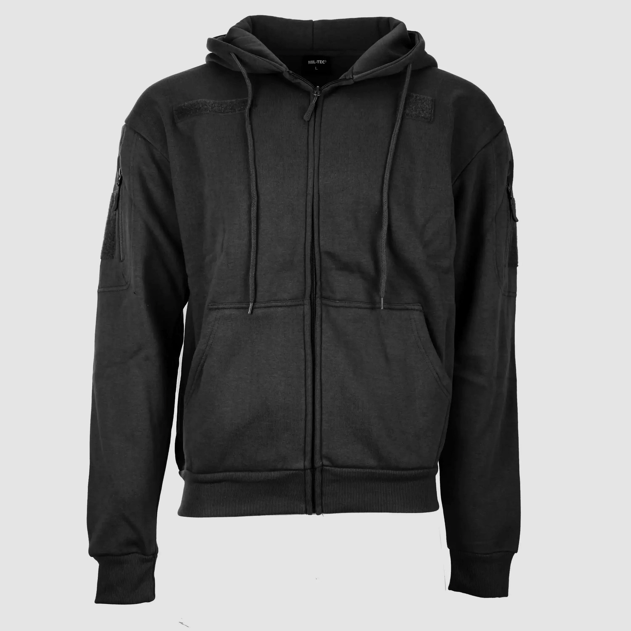 Mil-Tec Mil-Tec Tactical Kapuzenjacke - Schwarz / S Herren