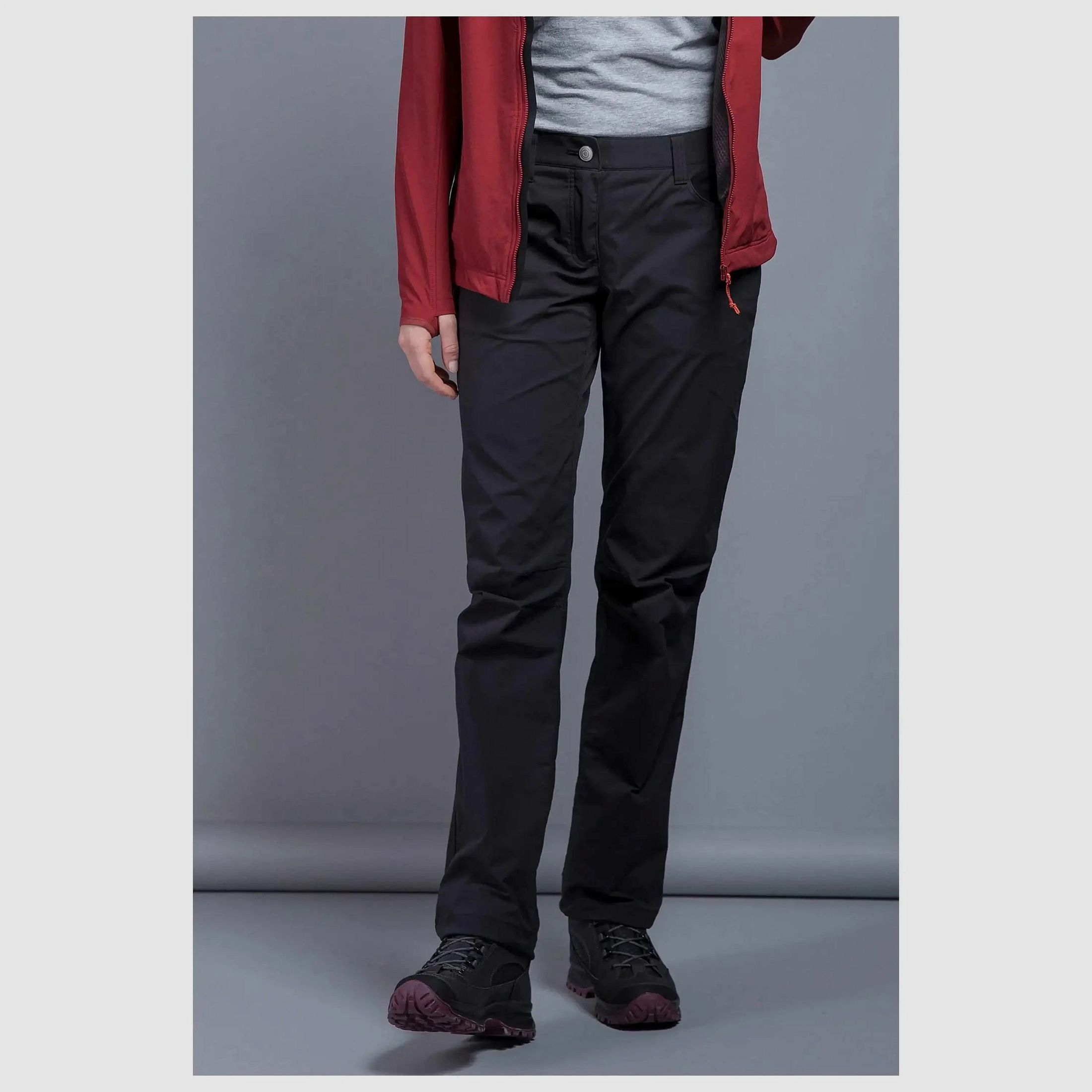 Tatonka Tatonka Pantaloni da Viaggio Donna - Nero Scuro / 40