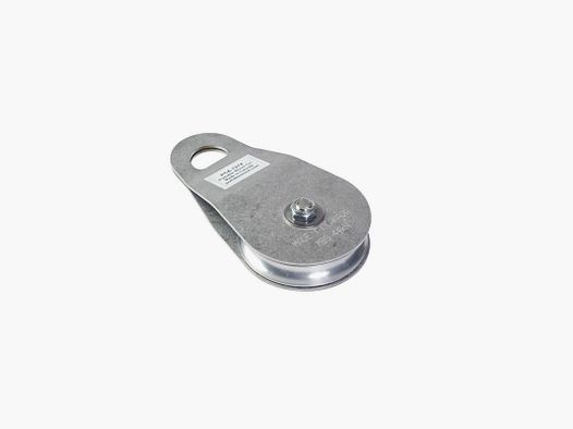 Carrucola con flange rotanti in inox