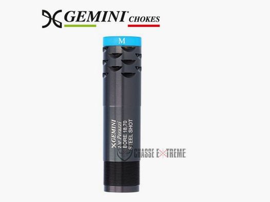 Choke GEMINI Performer +3.8cm Titanium Gén IV Alésage 18,70 Cal 12