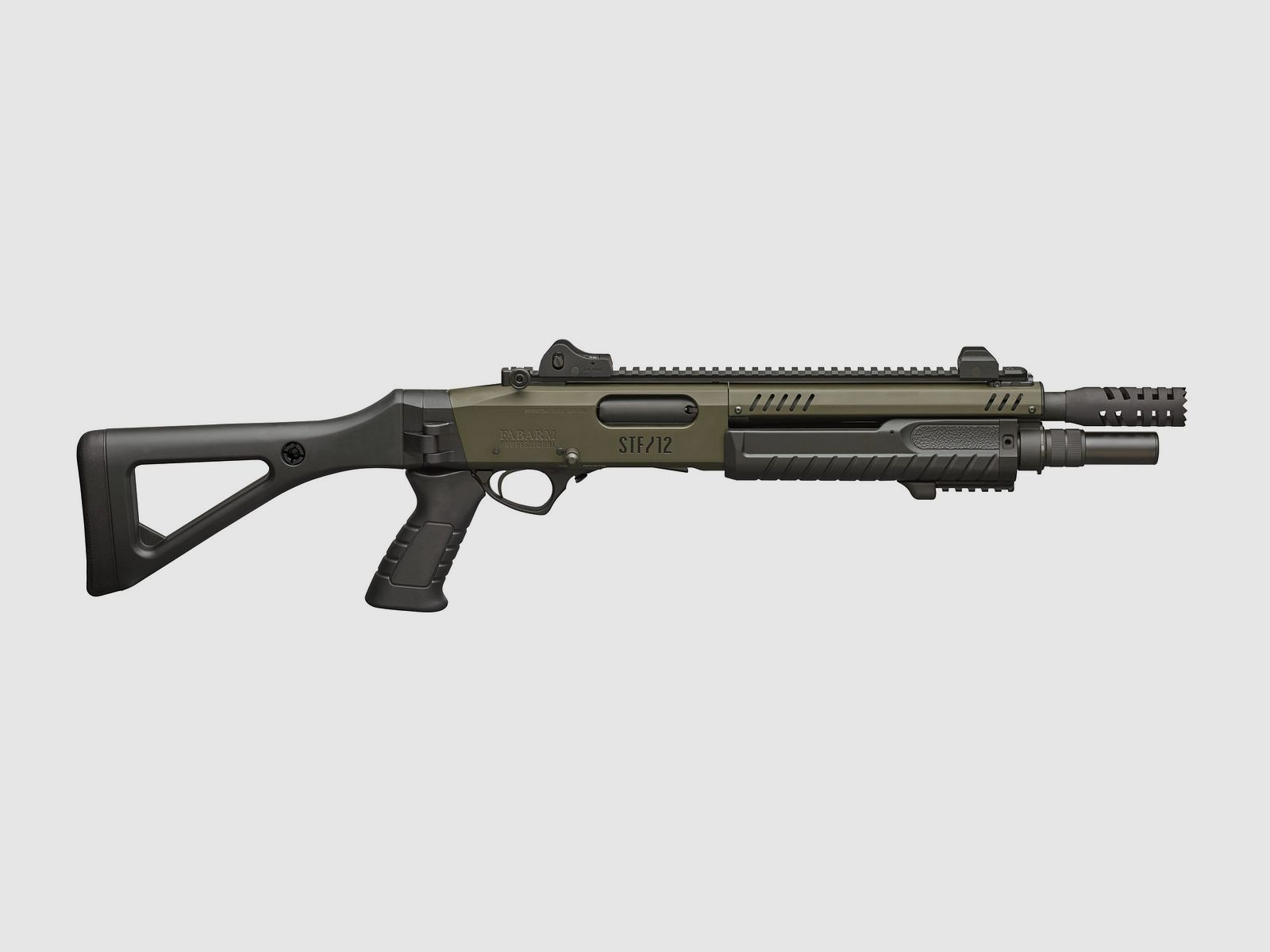 FABARM STF Compact Initial-MIL SPEC Grün 12×46-Inner HP Genauigkeit, Bild 1 von 3