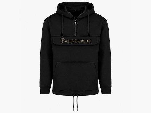 Sweat demi-zip Baie Noir - Style et praticité