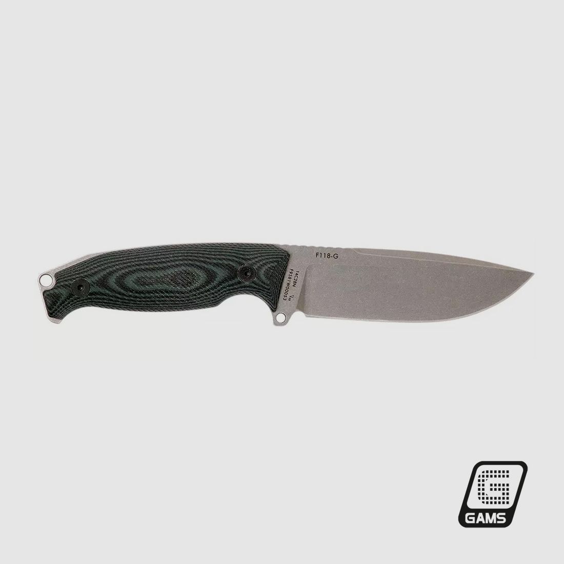 Cuchillo RUIKE F118 con empuñadura verde, imagen 2 de 4