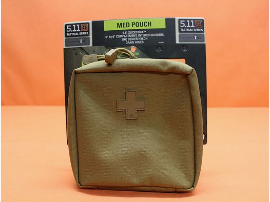 5.11 5.11 6.6 Med Pouch (58715) 131 Płaska ciemna ziemia torba pierwszej pomocy
