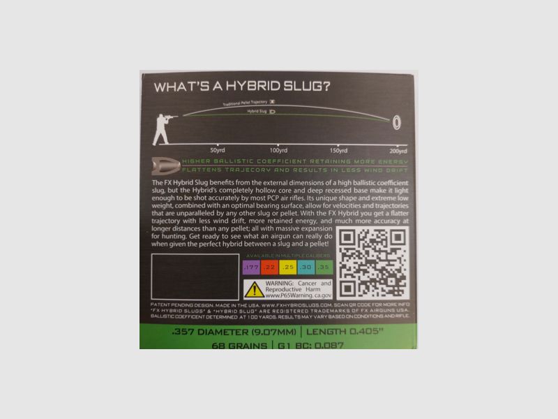 FX Hybrid Slugs 9 mm (.357) | 68 gr, image 7 sur 9