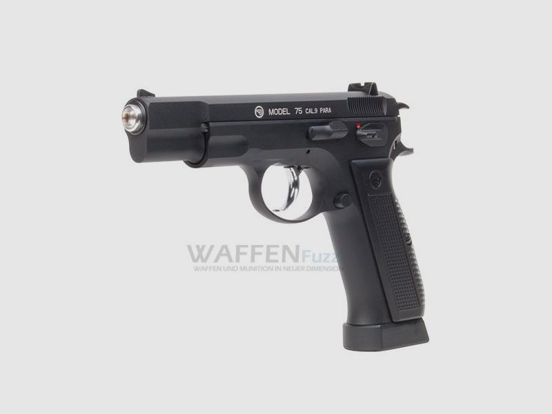 CZ 75 CO2 Pistole Kaliber 4,5mm Stahl BB + Blow Back