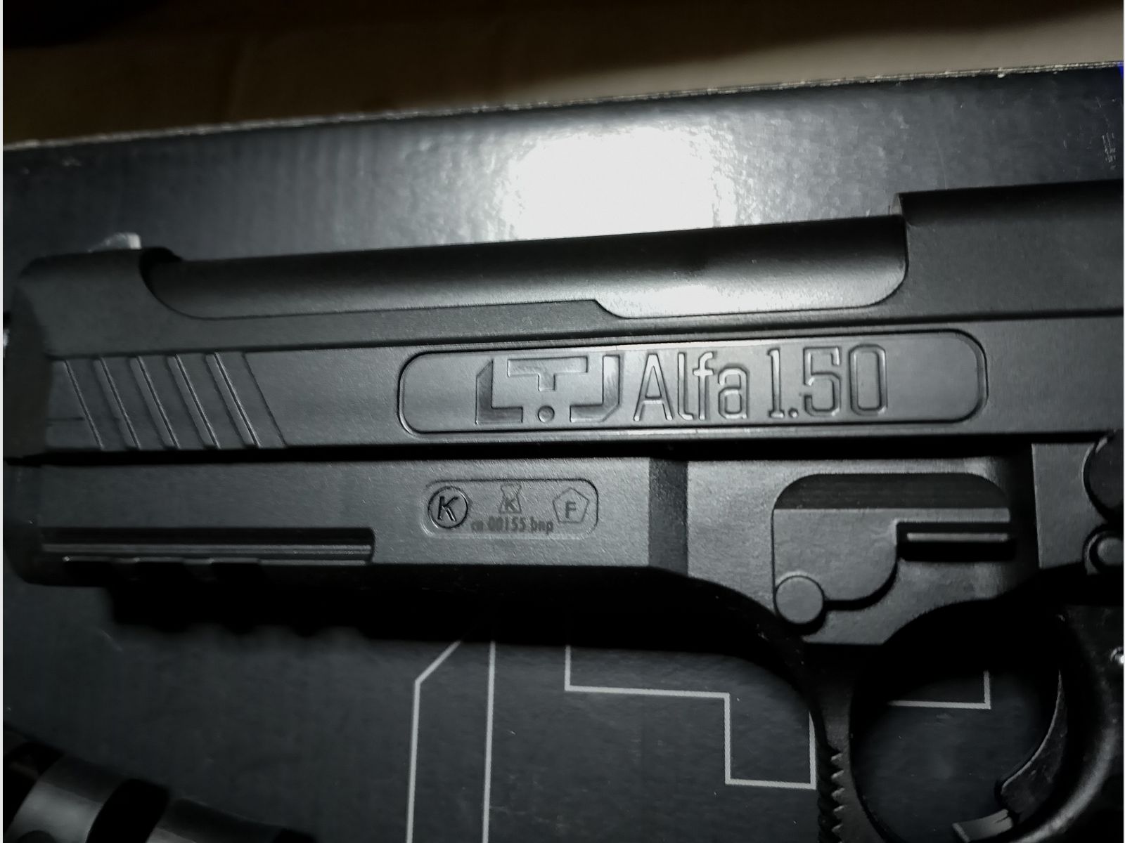 Alfa Ltj 1.50 RAM Paintball Markierer Cal .50 Set Kit Tactical Led Lampe Rubberballs CO2 Kapseln usw