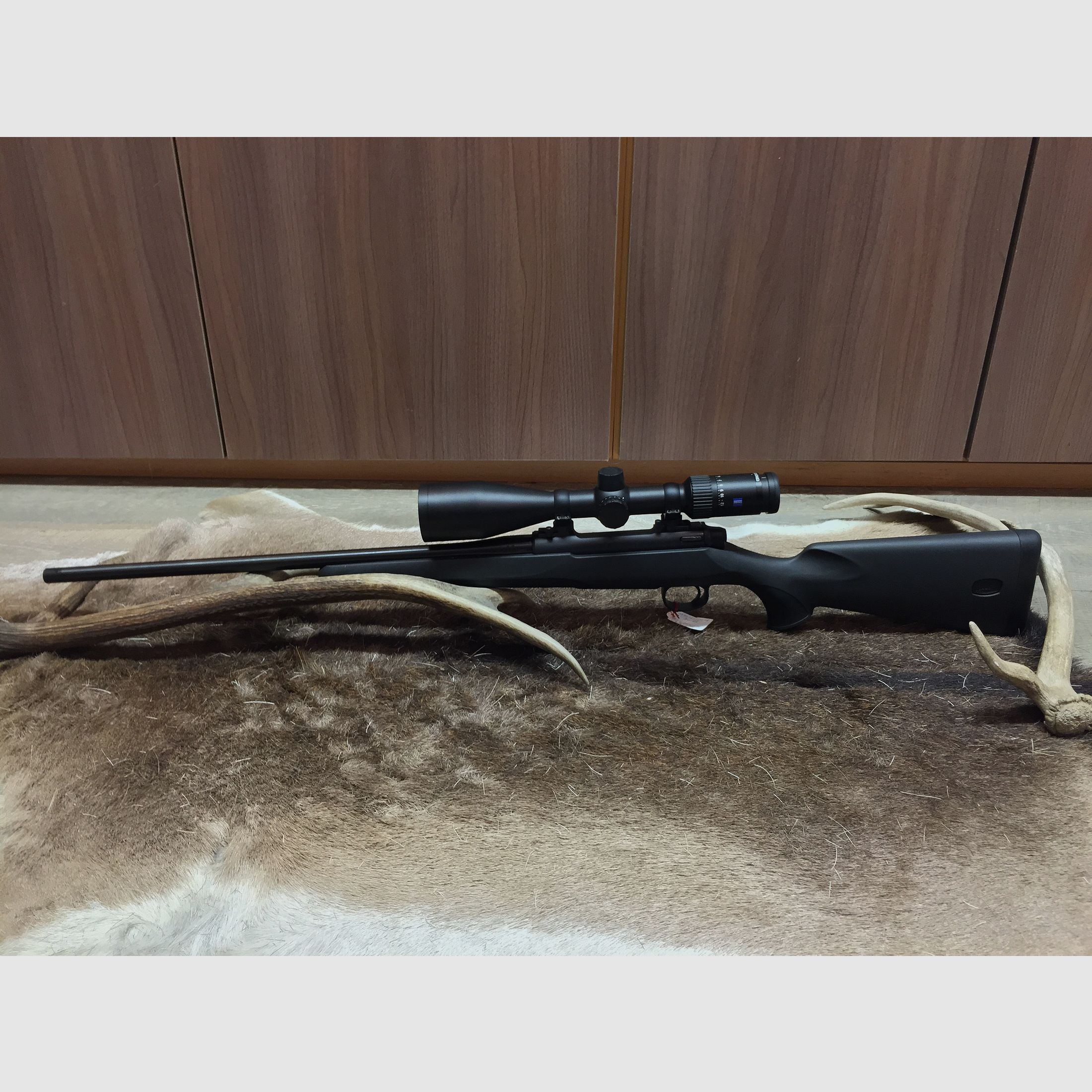 Mauser M18, z Zeiss Conquest V4 3-12x56, w tym gwint