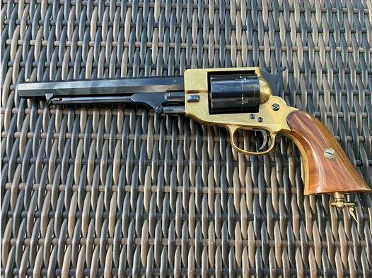 Seltener Vorderlader Schreckschuss Revolver " Spiller & Burr " cal. 9mm R Knall, Super Top PTB 470