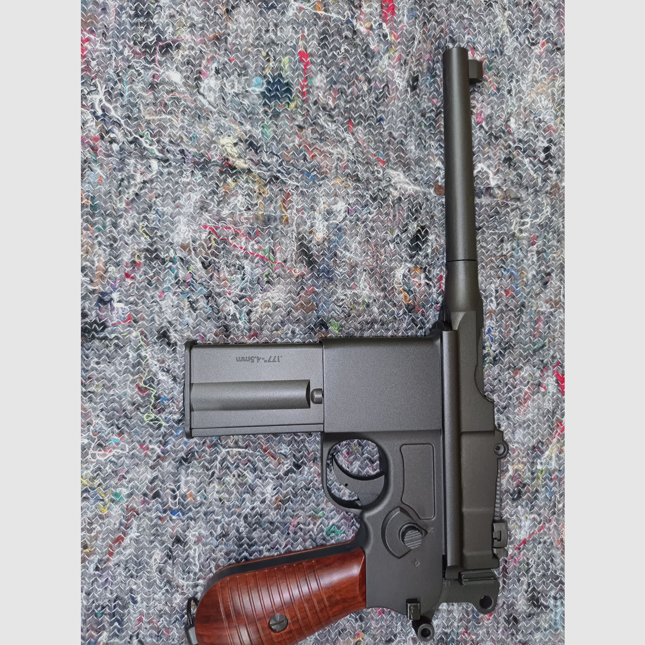 Umarex Legends Pistolet C96 FM Blowback - 4,5 mm stal