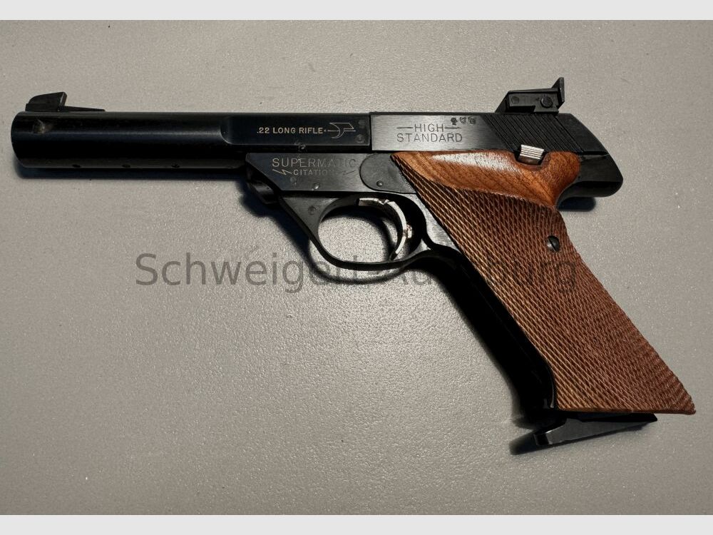 Kleinkaliber Sportpistole High Standard Supermatic Citation .22lr