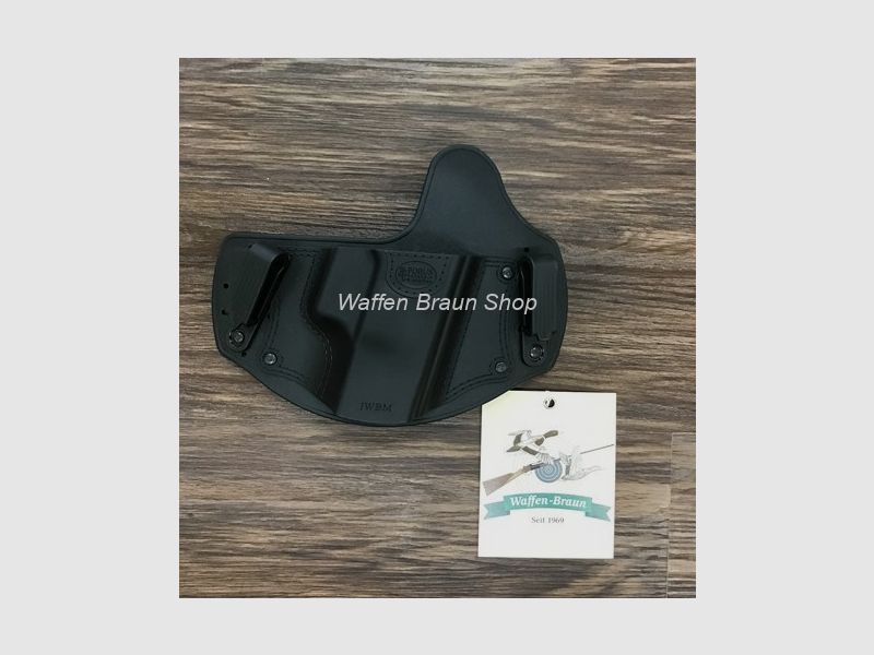 Fobus Universal IWB Combat-Cut Holster für Medium-Size Pistole für Glock 19, Ruger SR9