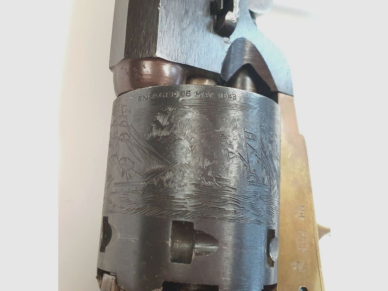 Pietta Percussion Revolver Orion 1860 Army Marshal - .36 Black Powder