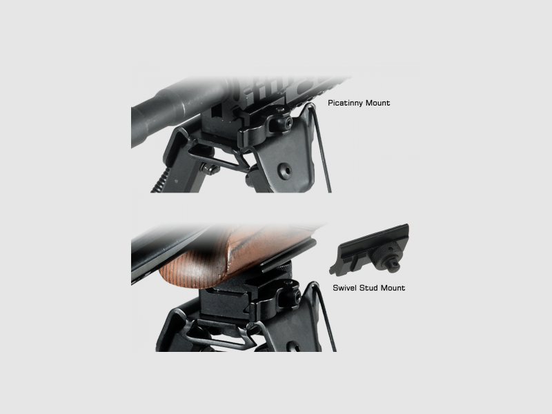 UTG Super Duty Bipod QD 6″ – 8.5″, Bild 2 von 4