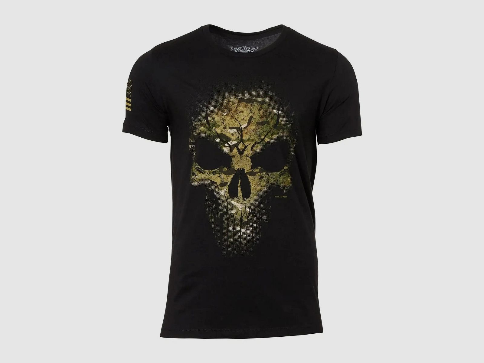 7.62 Design 7.62 Design T-Shirt Camo Skull Multicam
