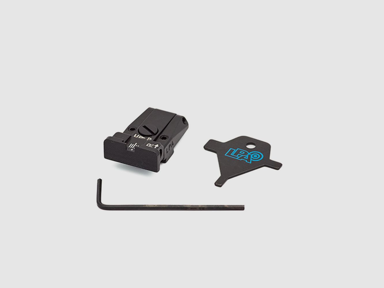 LPA TR28SS07 mirino per Carl Walther Q5 Match SF, Black Diamond, Q4 SF pronto per ottica, immagine 2 di 3