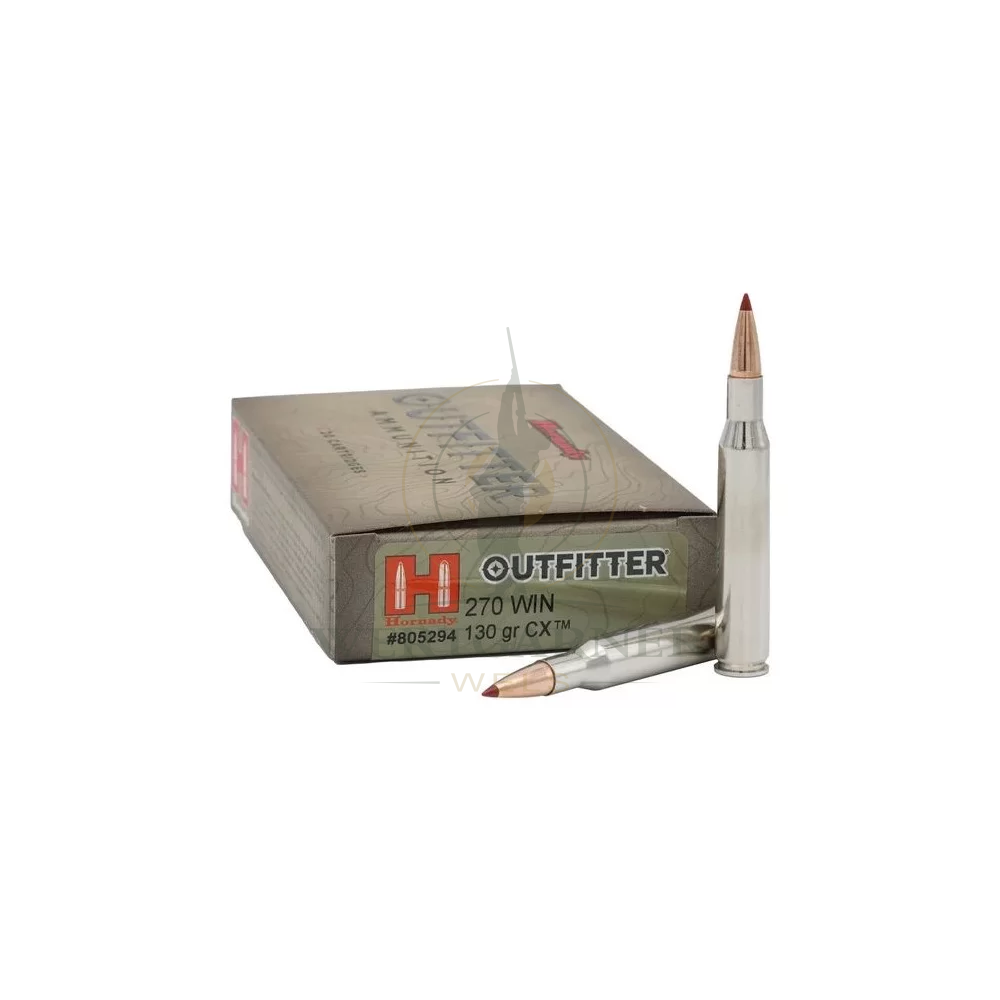 Hornady .270 Win. 130gr CX Outfitter
