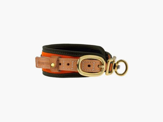 Bloedhondhalsband Niggeloh fluorescerend oranje