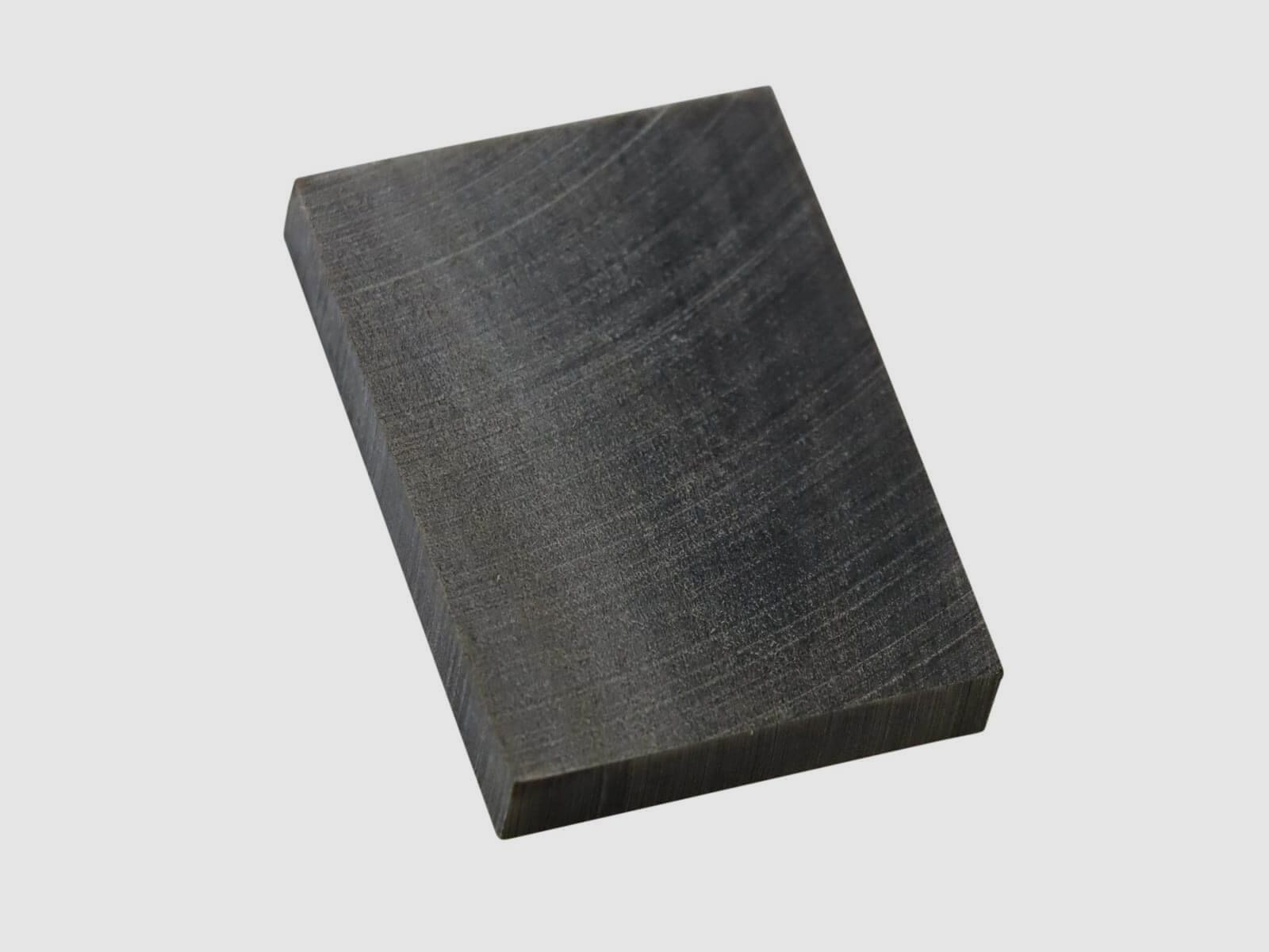 Horn plate for Koiguchi Kojiri or Kashira on the katana sword