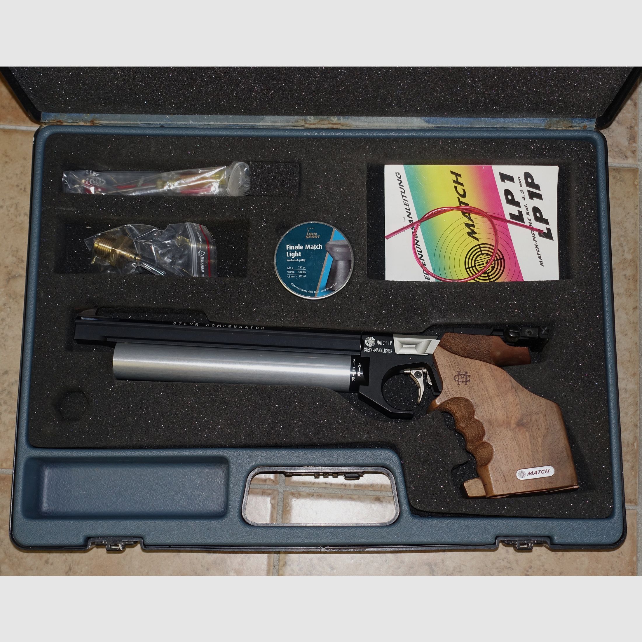 Steyr air pistol LP match pistol / service + new parts for € 300,-