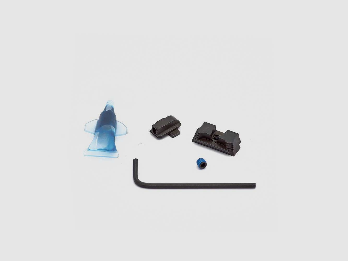 Strike Industries SI-P320-SIGHTS-STN/Strike Iron Vordersicht und Rücksicht für SIG Sauer P320 – Standardhöhe/Stahl, Bild 1 von 3