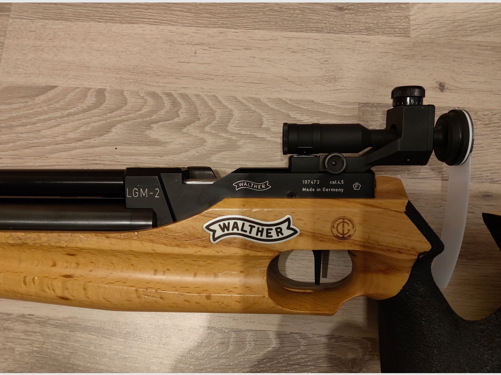 Fucile ad aria compressa Walther Lgm-2