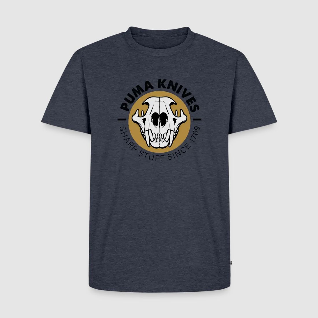 PUMA Men’s Premium T-Shirt "Skull Frontal Sharp Stuff"