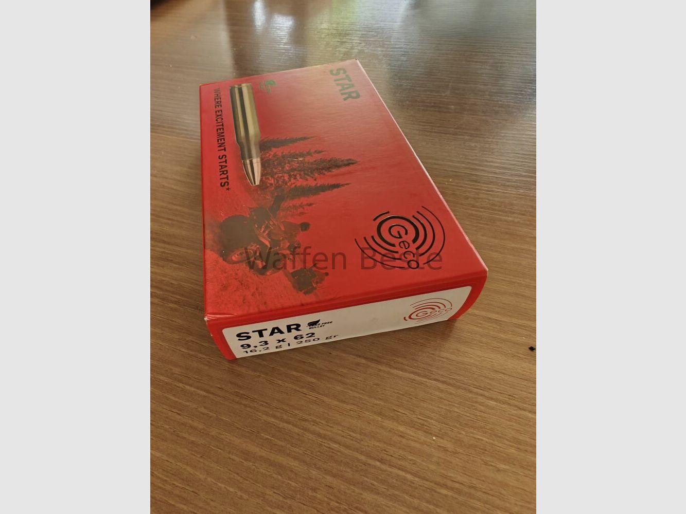 Geco Star 9,3x62 16,2gr.