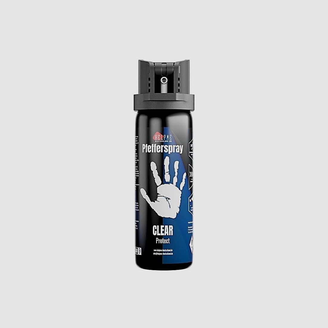 Helpme Pfefferspray CLEAR Tierabwehrmittel 60ml - Strahl konisch